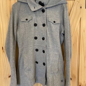 Hurley Button Front Coat